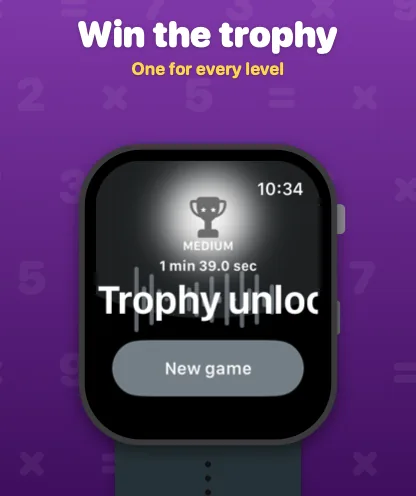 MultiplyByFun Apple Watch screenshot 5