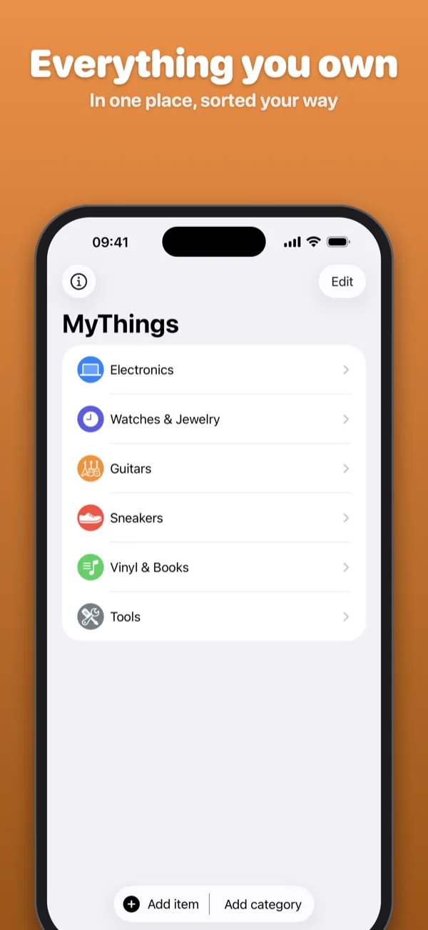 MyThingsPro screenshot
